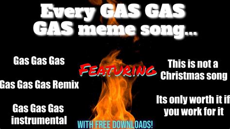 Every GAS GAS GAS MEME Song - YouTube