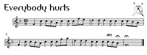 Everybody Hurts Tab by The Corrs Songsterr Tabs with Rhythm