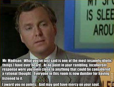 Everyone Is Now Dumber Quote : 12 Hilarious Billy Madison Quotes …