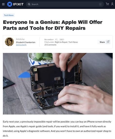 Everyone is a Genius iFixit News
