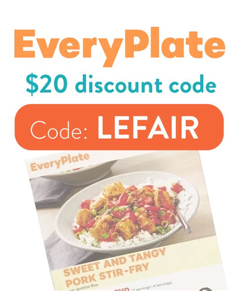 Everyplate promo codes. May 9, 2021 ... ... promotional discount codes/links mentioned may have had a limited validity period. For inquiries regarding expired codes/links and potential ... 