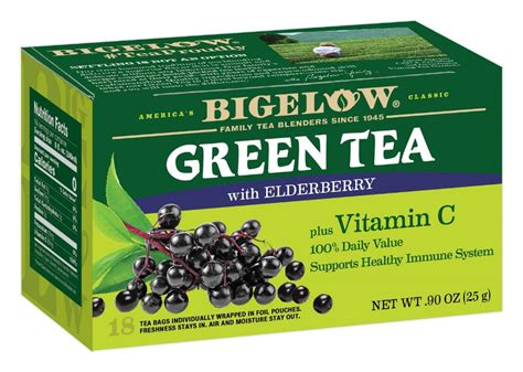 Everything You Need To Know About Bigelow Green Tea with Elderberry ...