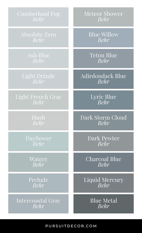 Everything about the color Blue Gray - Ca…