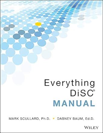 Everything disc manual by mark scullard. - Manuel de service chariot élévateur clark dpm 25l.