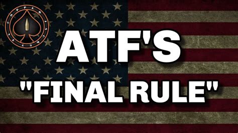 Everything you need to Know about ATF Final Ruling …