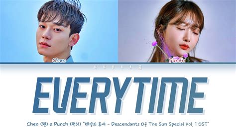 Everytime - Chen, Punch (MP3 + lyric) TinMp3