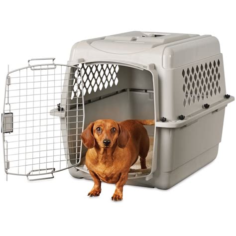 The EveryYay Essentials Portable Canvas Dog Crate provides your 