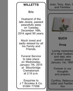 Evesham journal this week obituaries.  Every week, the Evesham Journal ...