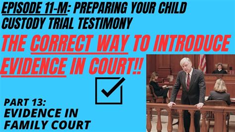 Evidence In Family Court