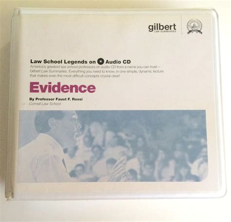 Evidence law school legends audio series. - Ford mondeo petrol diesel service and repair manual.