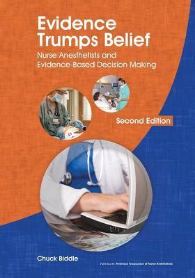 Evidence trumps belief nurse anesthetists and evidence based decision making. - Lg gsj976nsbz service manual repair guide.