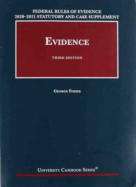 Read Online Evidence 3D By George Fisher