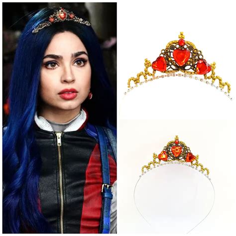 Mal & Evie from Descendants Wicked World follow Jay as he is forced by his father Disney Villain Jafar to steal Disney Princess Elsa & Anna’s crown for his ....