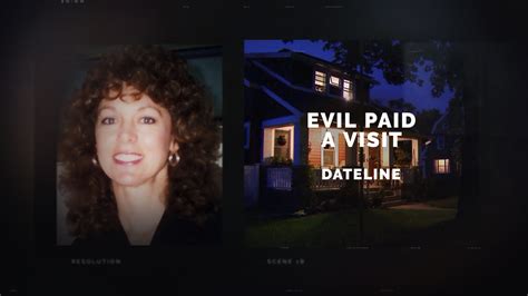 Jan 21, 2022 · On "Dateline," in the weeks after 36-year-old mother Donna Palomba was raped, investigators accuse her of lying and threaten her with arrest. ... Watch “Dateline: Evil Paid A Visit,” Friday at ... . 