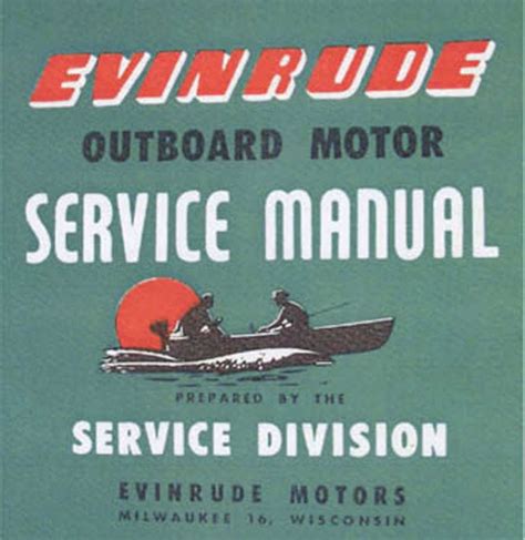 Evinrude outboard 1935 1961 repair service manual. - Workshop manual royal enfield bullet electra.