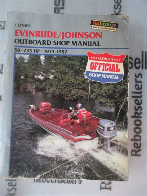 Evinrudejohnson outboard shop manual 50 235 hp 1973 1987. - Evinrude outboard 1993 140 hp v4 manual.