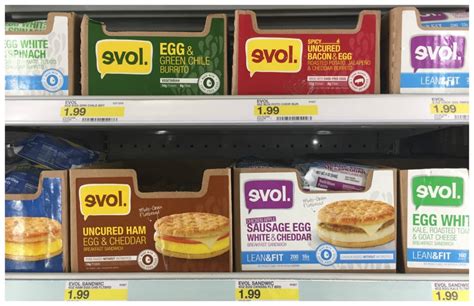 Evol : Frozen Breakfast Food : Target