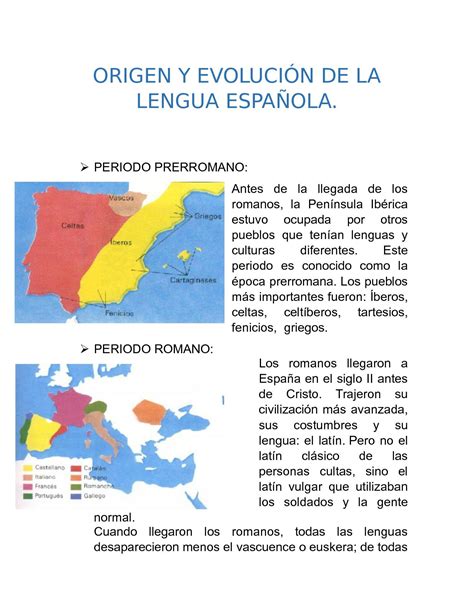 Evolución e historia de la lengua española. - Internationalisme et les expositions universelles dans les années trente.