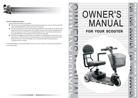 Evolution 8 mobility scooter user manual. - Dell latitude 630 manuale di istruzioni.