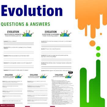 Evolution Ppt Questions Answers