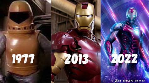 Evolution of Iron Man (1978-2019) #IronMan #shorts YouTube. 
