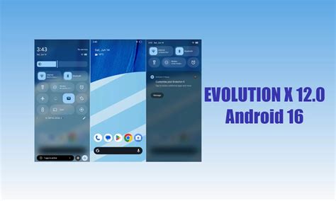 Evolution x android 16. 0 marks the first custom ROM release based on Android 16...