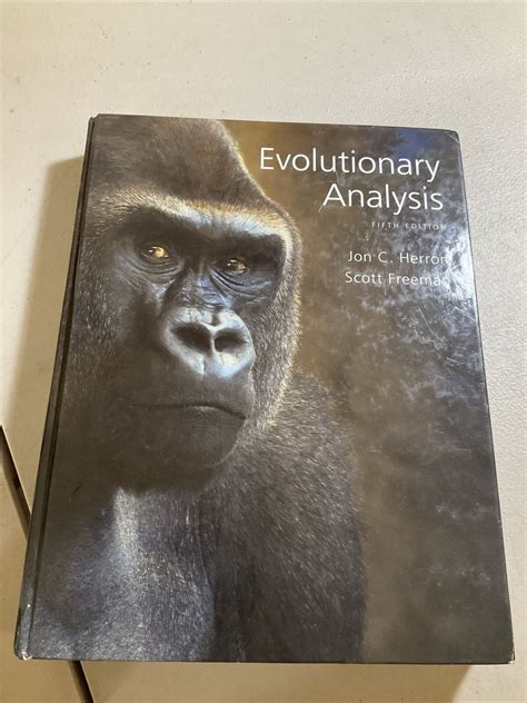 Evolutionary Analysis 5th Edition Scott Freeman