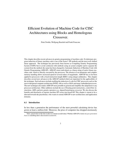 Evolutionary Program Induction of Binary Machine Code and Its Applications