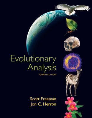 Download Evolutionary Analysis By Scott Freeman