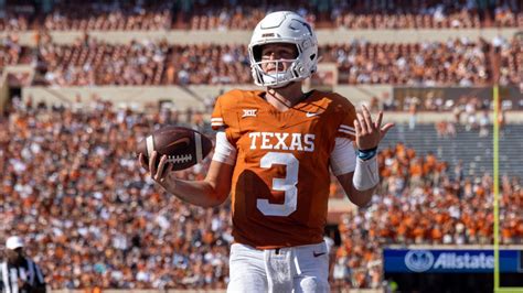 Ewers and No. 11 Texas start slow and finish strong in 37-10 season-opening win over Rice