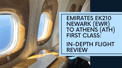 Reviewed May 13, 2018. My flight on Emirates from EWR to and from ATH. I flew Emirates airlines from Newark Liberty airport to Eleftherios Venizelos Airport in Athens Greece on March 22, 2018. I had originally planned to fly to Greece on March 21, 2018 however Winter Storm Toby altered my plans and no flights were possible on that day as my .... 