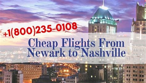 The total straight line flight distance from Newark, NJ to Nashville, TN is 752 miles. This is equivalent to 1 211 kilometers or 654 nautical miles. Your trip begins in Newark, New Jersey. It ends in Nashville, Tennessee. Your flight direction from Newark, NJ to Nashville, TN is West (-111 degrees from North)..