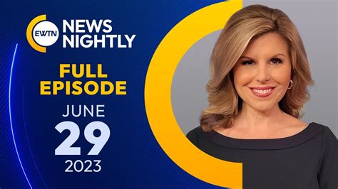 On "EWTN News Nightly" tonight: As May 23rd draws near, all eyes are on the US southern border, immigration and Title 42. Today, the presidents of both the U.... 