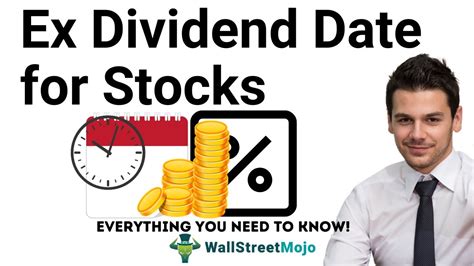 Ex dividend stocks. Things To Know About Ex dividend stocks. 