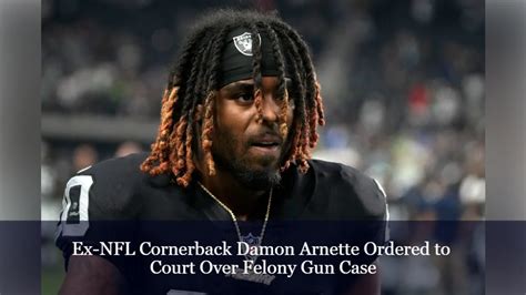 Ex-NFL cornerback Damon Arnette must appear in court for plea deal in felony gun case, judge says
