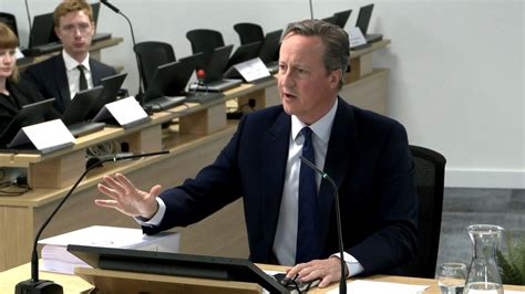 Ex-PM Cameron says the UK focused too much on flu rather than other potential pandemics before COVID