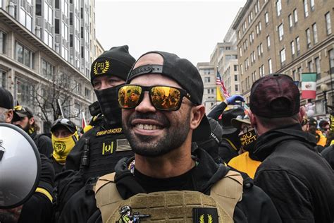 Ex-Proud Boys leader is sentenced to over 3 years in prison for Capitol riot plot