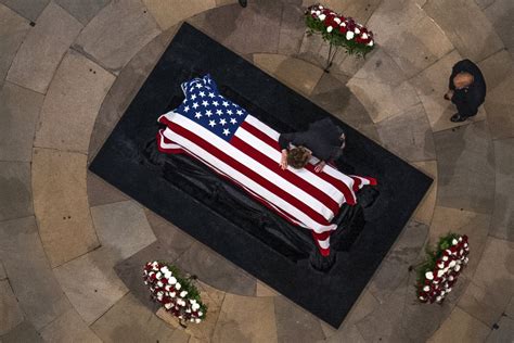 Ex-Sen. Bob Dole lies in state in Capitol Rotunda, honored by …