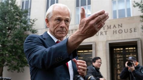 Ex-Trump White House official Peter Navarro to go on trial in September in Jan. 6 contempt case