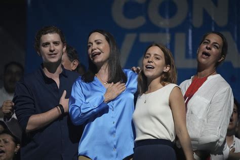 Ex-lawmaker Maria Corina Machado dominates opposition’s presidential primary in Venezuela