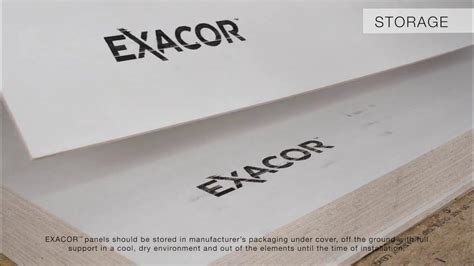 EXACOR® Magnesium Oxide (MgO) panels: The boards that are changing the game. ... Fill out the form and receive a free ½" sample of EXACOR™ underlayment panel. 