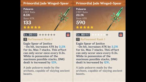 Exactly how much better is Primordial Jade Spear, compared to ... - reddit