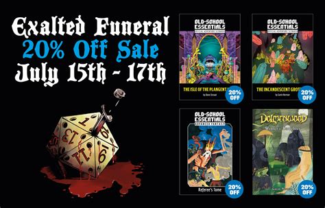 Exalted funeral. Exalted Funeral Press | 79 followers on LinkedIn. DIY/Indie web store for Role Playing Games, the occult, and heavy metal materials. | Exhuming the very best in table top role playing games. 