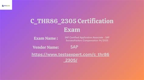 Exam C-THR86-2305 Fee