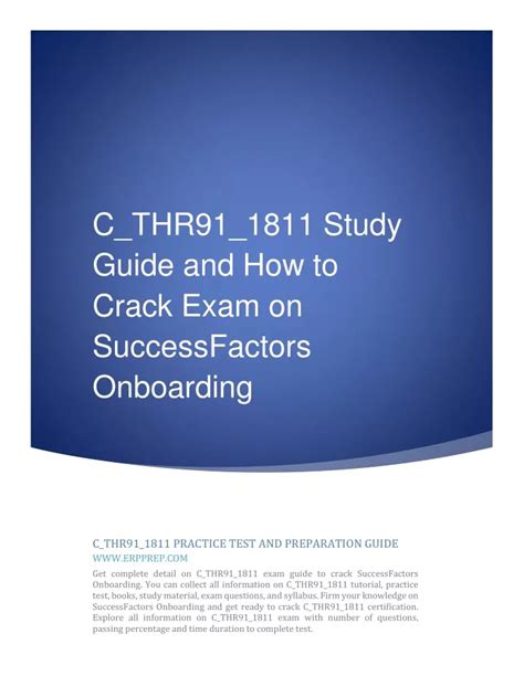 Exam C-THR91-1902 Overviews