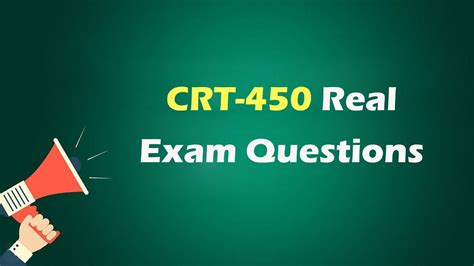 Exam CRT-450 Questions