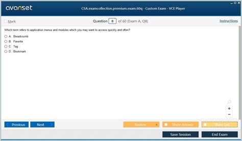 Exam CSA Simulator Free