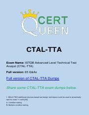 Exam CTAL-TTA Fees