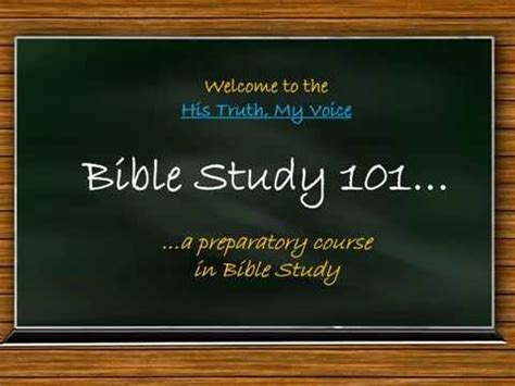 Exam EEB-101 Bible