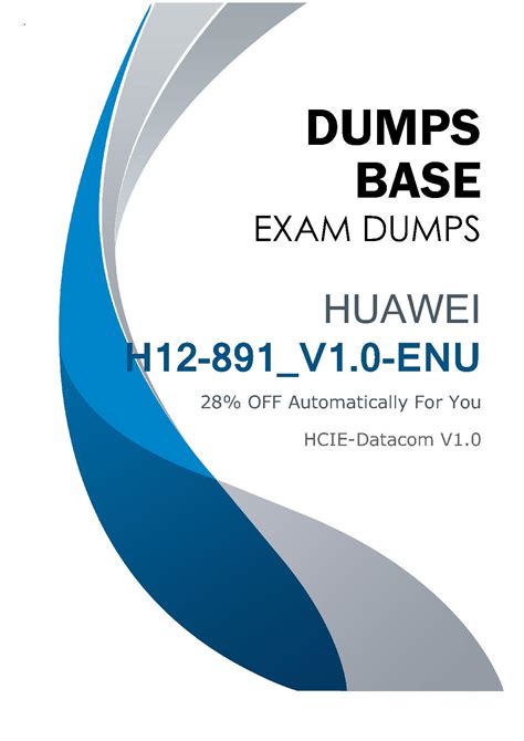 Exam H12-891_V1.0 Discount